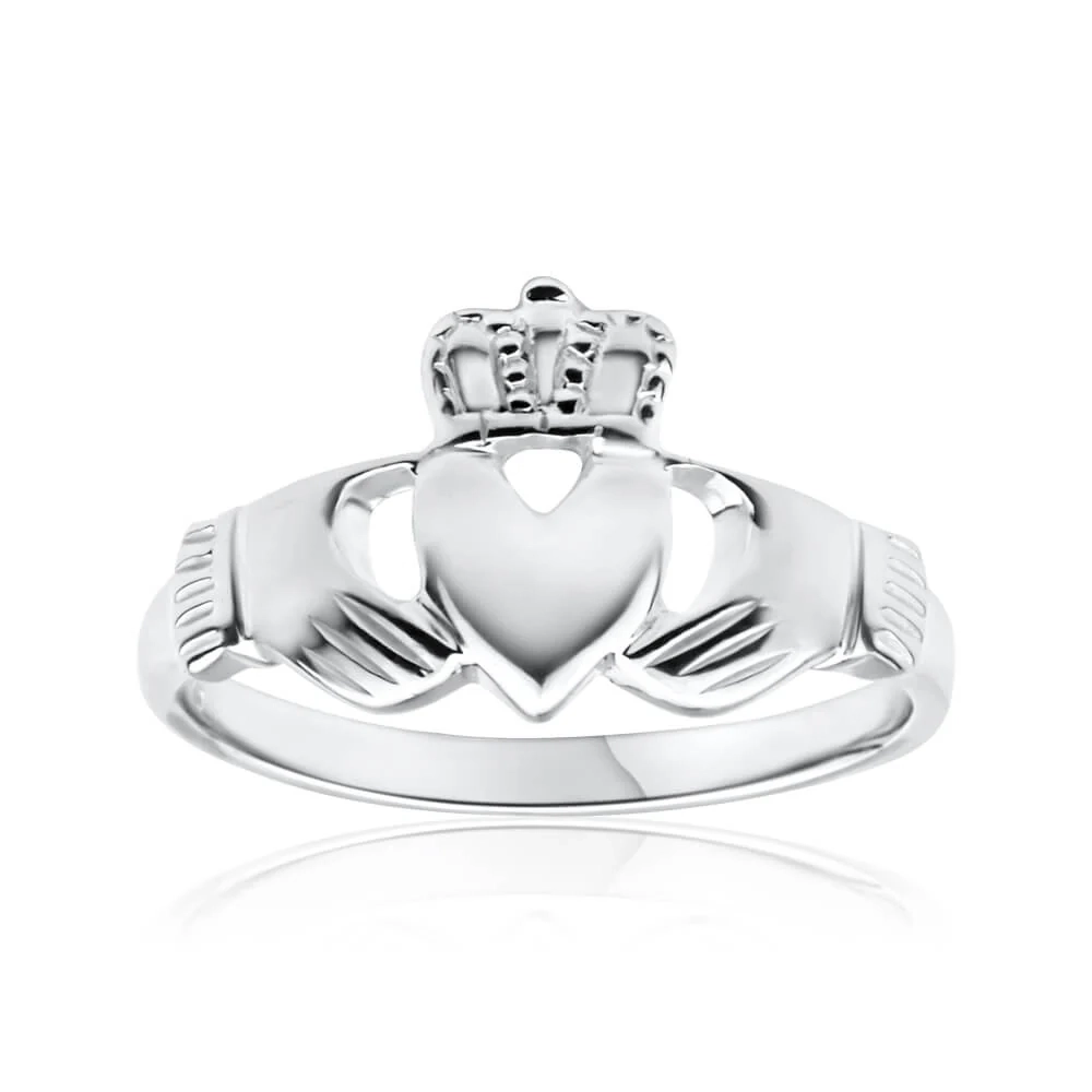 Sterling Silver Claddagh Ring – Shiels Jewellers