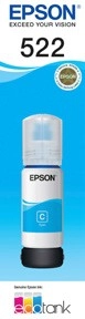 Epson 522 Series Ink Bottle - Cyan