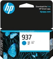 HP 937 Series Ink Cartridge - Cyan