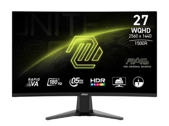 MSI 27" QHD Curved Gaming Monitor