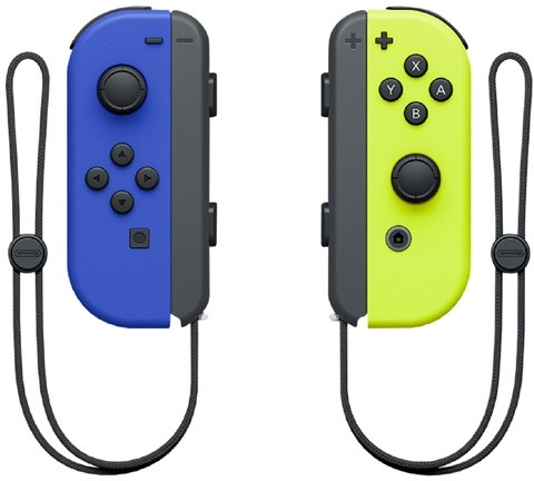 Nintendo Switch Joy-Con Pair - Blue/Neon Yellow