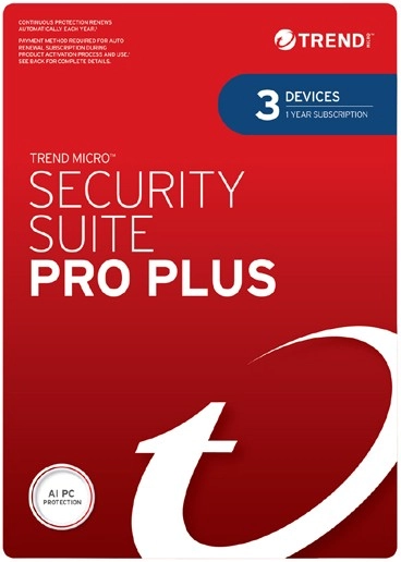 Trend Micro Device Security Pro 3 Device 1 Year ESD