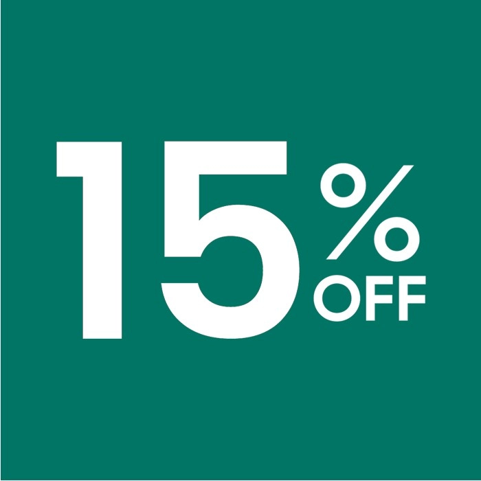 15% off DC Comics*