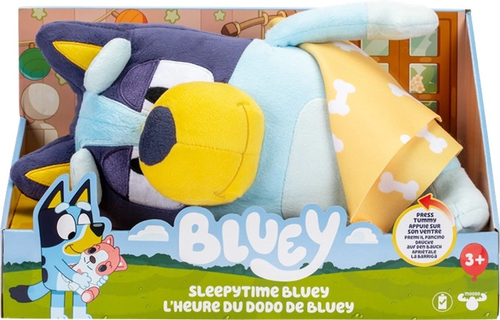 Bluey Sleepy Time Plush with Sound Effects