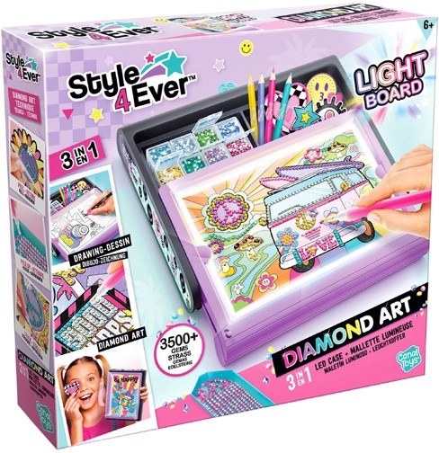 Canal Toys Diamond Art Led Case 3 In 1