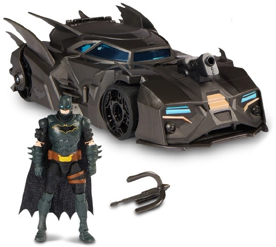 DC Comics Batman Crusader Batmobile with 4” Figure