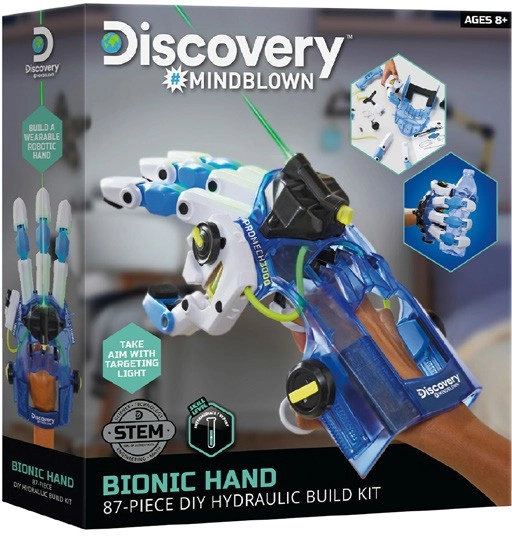 Discovery #Mindblown 87pc Bionic Hand Hydraulic Build KitSet