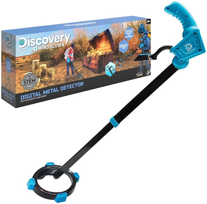 Discovery #Mindblown Digital Metal Detector with LCD Screen