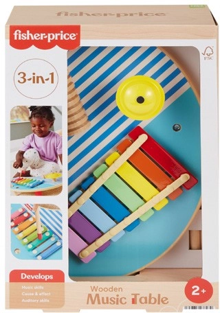 Fisher-Price Wooden Music Table