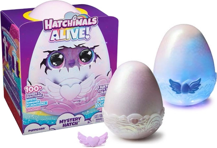 Hatchimals Alive Mystery Hatch Pufficorn or Draggle