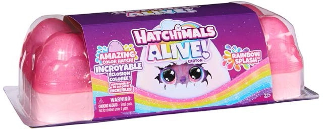 Hatchimals Alive Rainbow Splash Carton