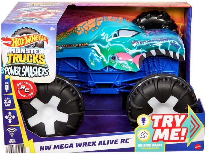 Hot Wheels 1:15 Monster Trucks Mega Wrex