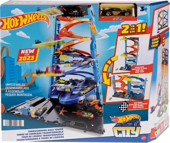 Hot Wheels Transforming Race Tower