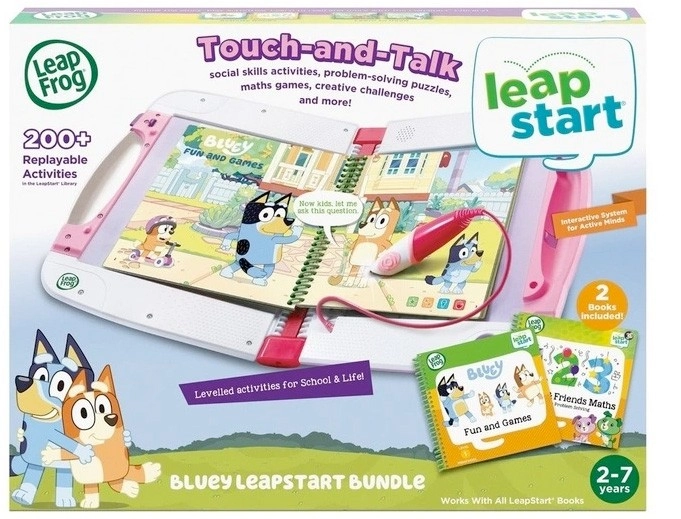 LeapFrog Bluey LeapStart Bundle - Pink