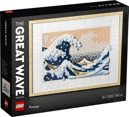 LEGO® Art Hokusai The Great Wave 31208