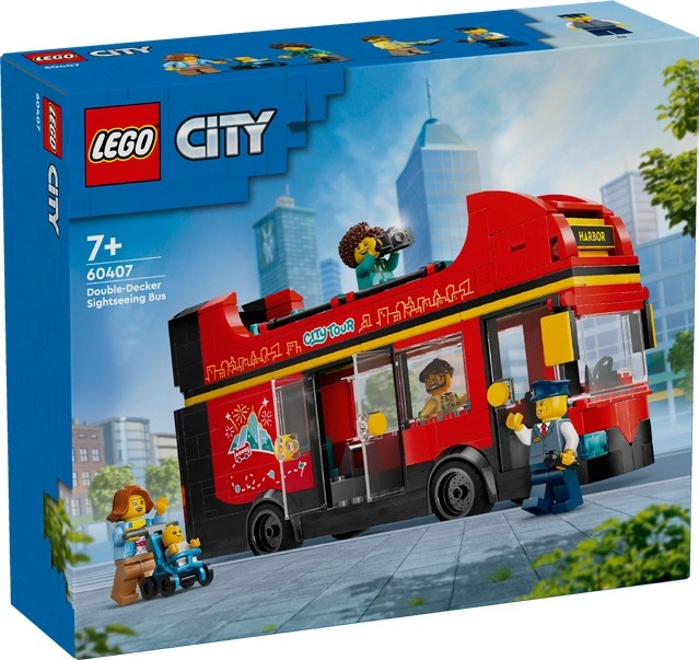 LEGO® City Double-Decker Sightseeing Bus 60407