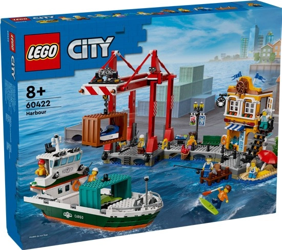 LEGO® City Seaside Harbor with Ship 60422