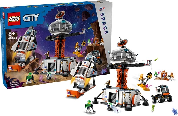 LEGO® City Space Base and Rocket Launchpad 60434