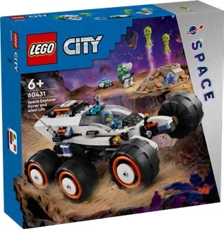 LEGO® City Space Explorer Rover and Alien Life 60431