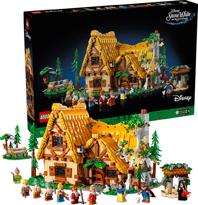 LEGO® Disney™ Snow White and 7 Dwarfs Cottage 43242