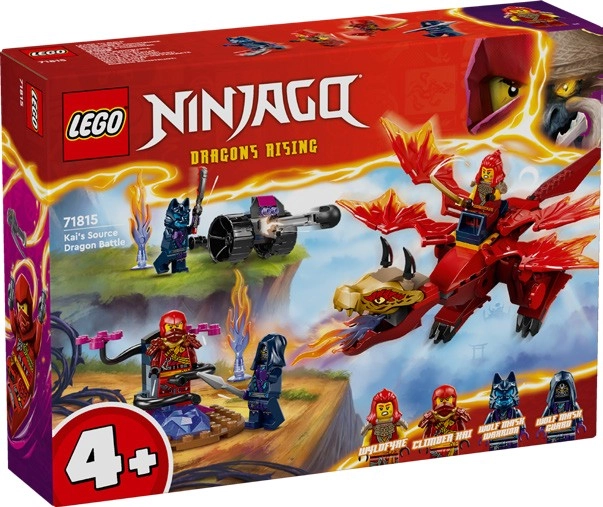 LEGO® Ninjago® Kai’s Source Dragon Battle 71815