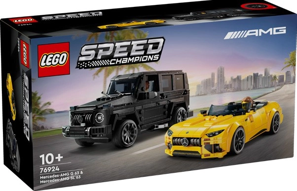 LEGO® Speed Champions Mercedes-AMG G 63 and Mercedes-AMG SL 63 76924