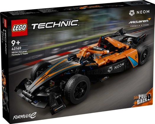 LEGO® Technic NEOM McLaren Formula E Race Car 42169