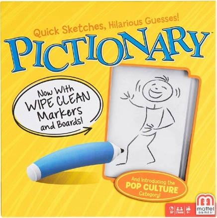 Mattel Board Games Pictionary