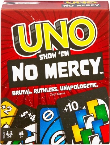 Mattel Board Games Uno No Mercy