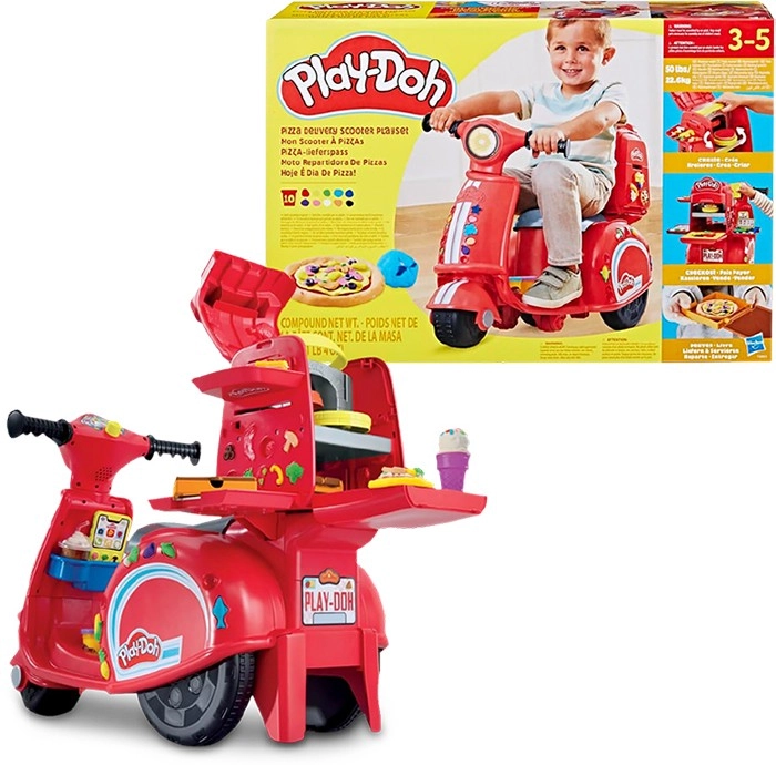 Play-Doh Pizza Delivery Scooter Playset