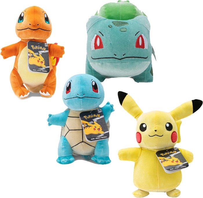 Pokemon Assorted 30cm Velvet Plush Toys