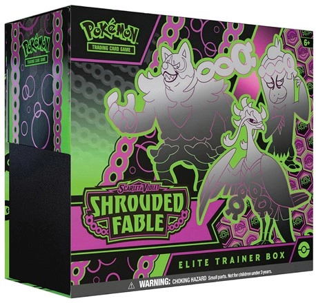 Pokemon TCG Scarlet & Violet Shrouded Fable Elite Trainer Box