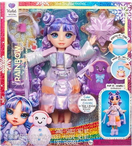 Rainbow High Winter Wonderland Purple Doll