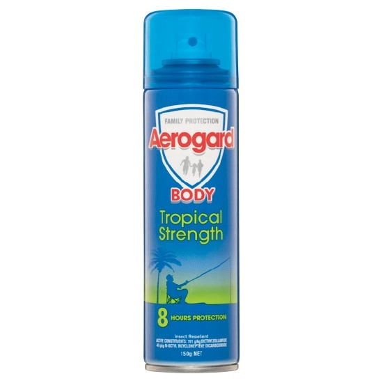 Aerogard Body Tropical Strength Insect Repellent Spray 150g