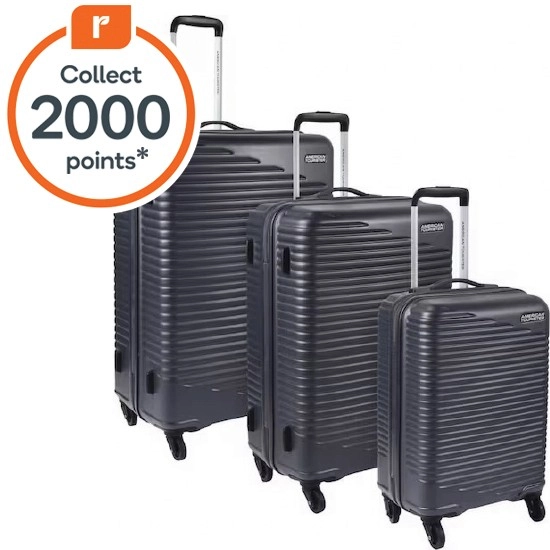 American Tourister Sky Park 3 Piece Luggage Set