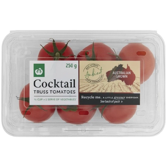 Australian Cocktail Truss Tomatoes 250g Pack