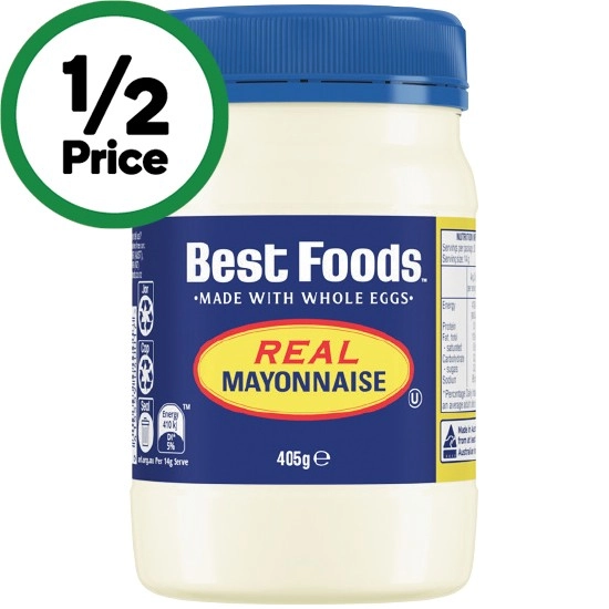 Best Foods Real Mayonnaise 405g