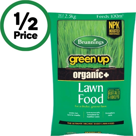 Brunnings Green Up Lawn Food 2.5 kg