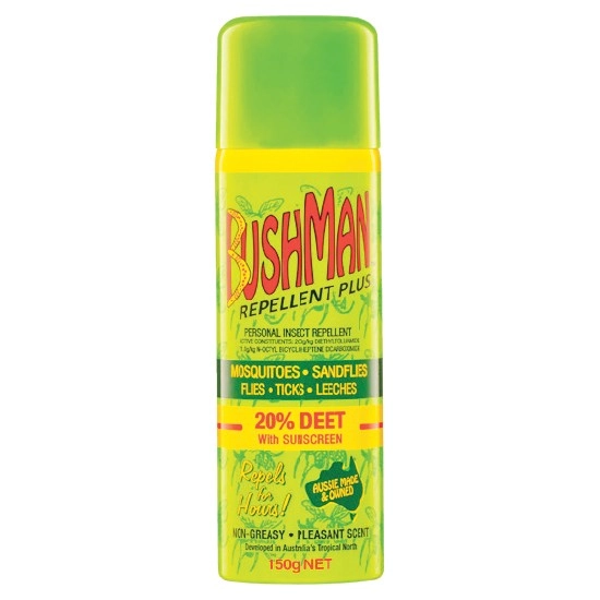 Bushman Insect Repellent 20% Deet with Sunscreen 150g~