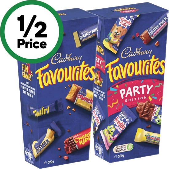 Cadbury Favourites 520g