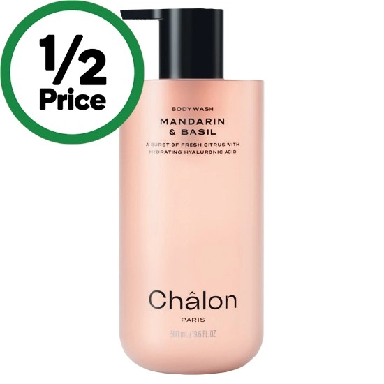 Chalon Body Wash Mandarin & Basil 580ml