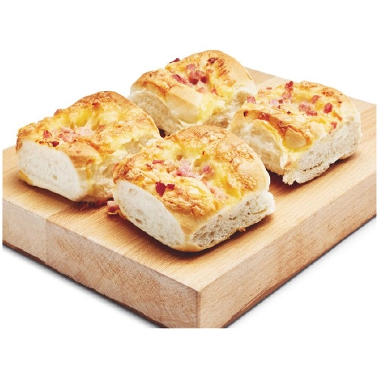 Cheese & Bacon Rolls Pk 4#