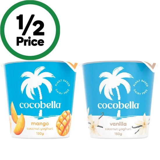 Cocobella Dairy Free Coconut Yoghurt 150g – From the Fridge