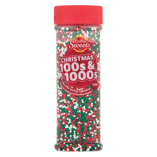 Dollar Sweets Christmas 100s & 1000s 100g