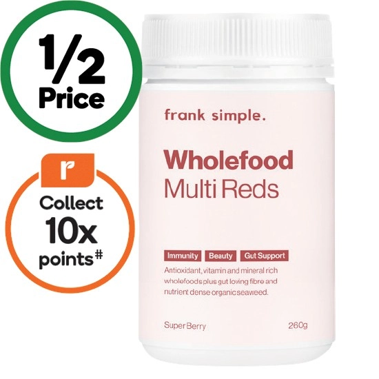 Frank Simple Wholefood Multi Reds Super Berry 260g~