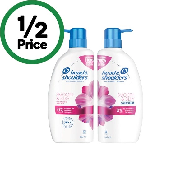 Head & Shoulders Shampoo or Conditioner 660ml