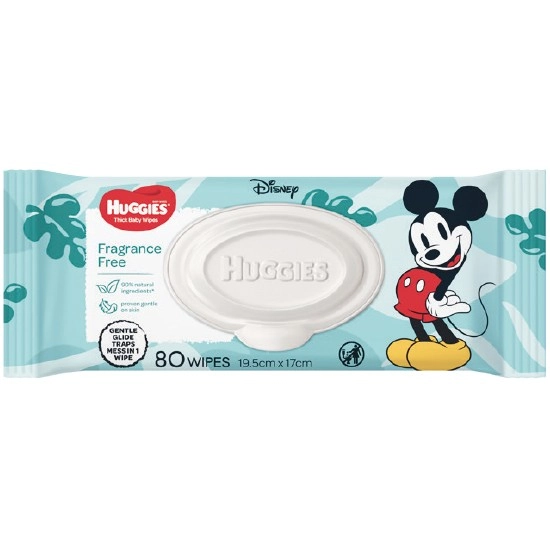 Huggies Baby Wipes Pk 80