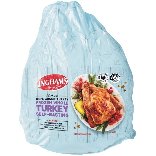 Ingham’s Frozen Whole Turkey^ – From the Freezer