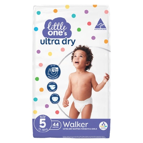 Little One’s Ultra Dry Nappies Pk 40-56