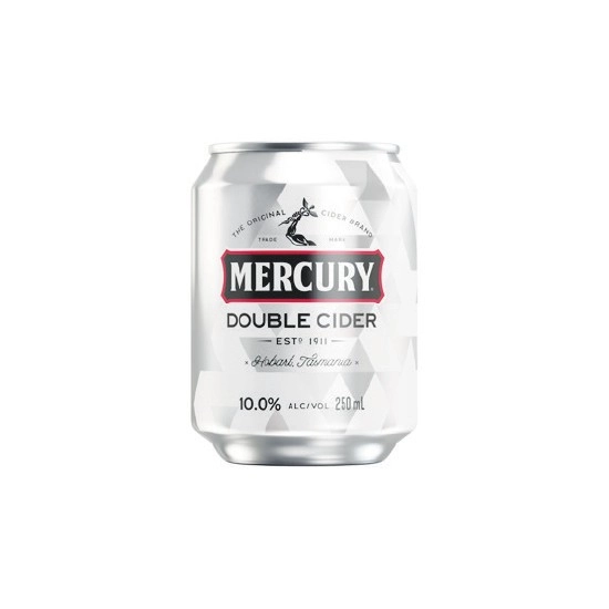 Mercury Double Cider 10% Cans 4x250ml